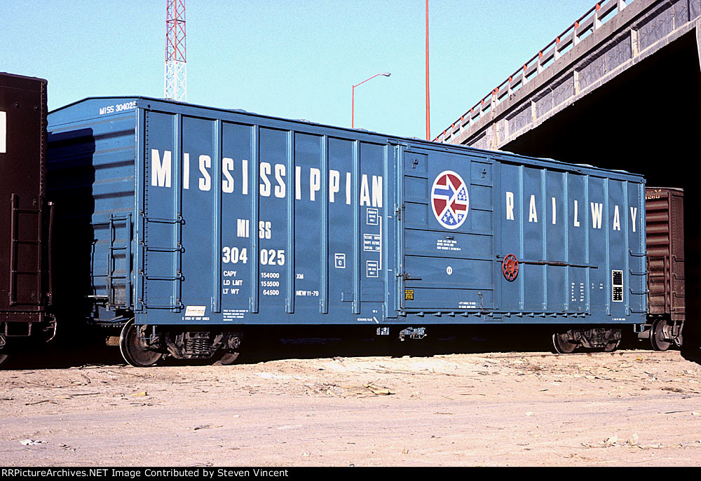 Mississippian Railway box MISS #304025